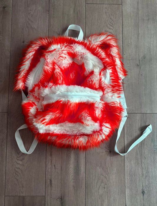 CANDY FAUX FUR BACKPACK